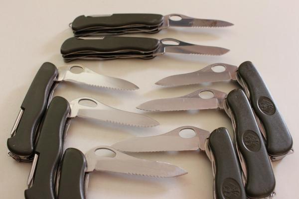 Original Victorinox BW Taschenmesser Einhandöffnung Bundeswehr Messer gebr.